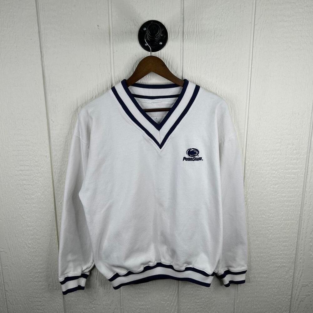 Vintage 90’s Penn State University V-Neck Crewneck Size Medium